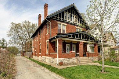 West side of builing