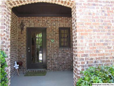 A covered front porch welcomes you.