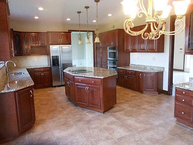 Kitchen. The spacious kitchen has been updated wit