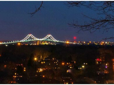 Exterior Front. Newport Bridge from the back yard