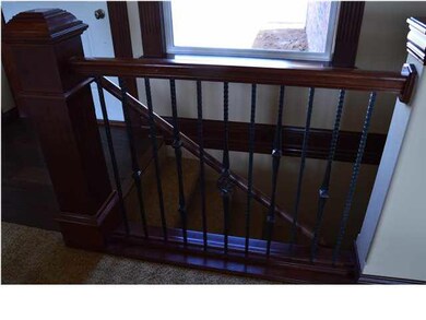 Wrought Iron Railing.