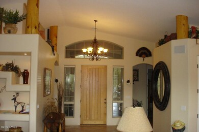Entryway looking at front door