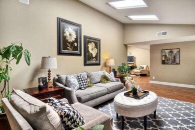 Formal Living Room with view into Family Room and 