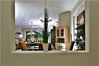 View from front entry through to the open communal living space