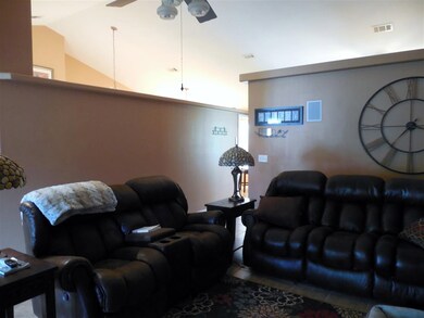 Office on other side of clock wall