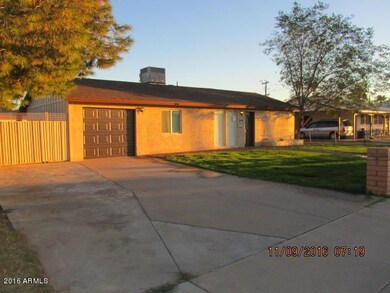 Side of house