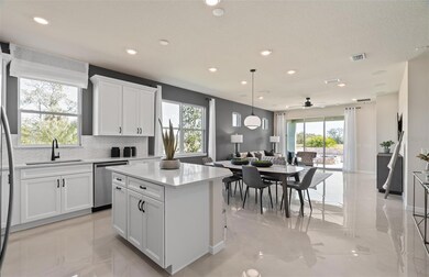 Model Home Design Only. Pictures and furnishings are for illustrative purposes only. Elevations, colors and options may vary. Furniture is for model home staging only.