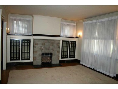 Living Room. Spacious living room with wood floors