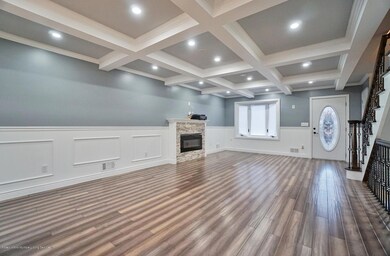 (5) Living Room with Fireplace