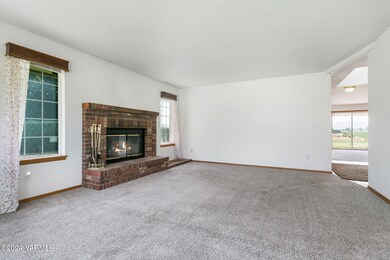 Living Room with Fireplace