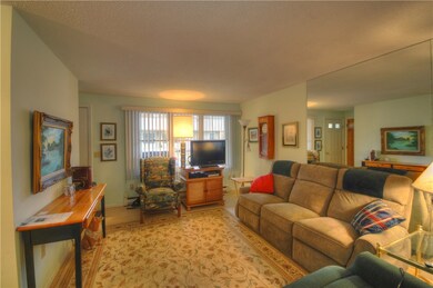 Living Room, Mirror Wall Enhances Spacious Open De