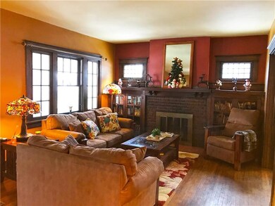 Relax in front of a wood-burning fire in this cozy