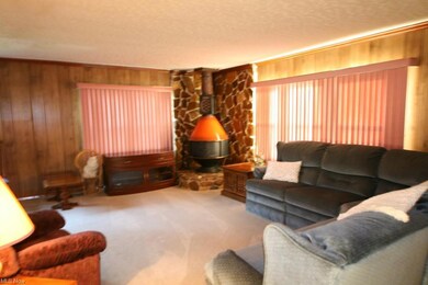 Large living room. Woodburner not currently workin