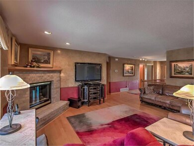 Gleaming hardwood floors