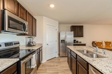 Island Kitchen with corner Pantry