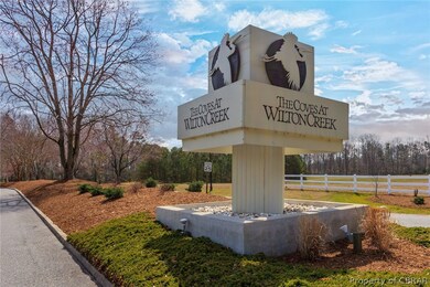 Entrance to The Coves at Wilton Creek