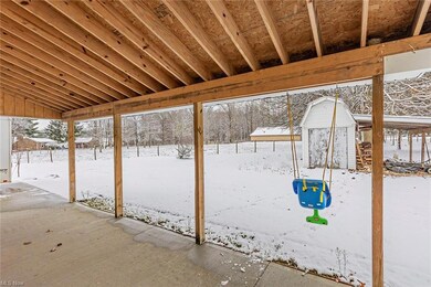 Covered back patio