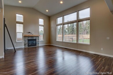 Living Room with Gas Fireplace