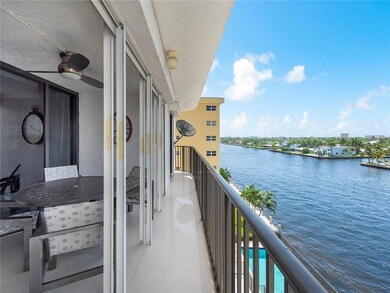 Looking down entire balcony outside of guest bedro