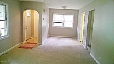Front entry & dining room