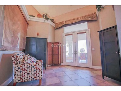 Entry Hall. Sitting room with garden view and Fren