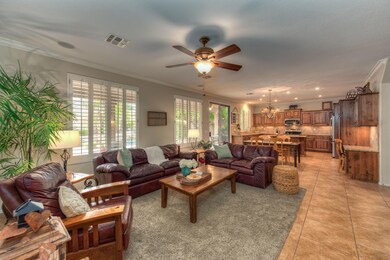 Family Room and Kitchen