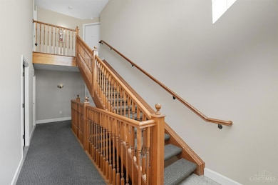 The unit is one floor up from the front door.