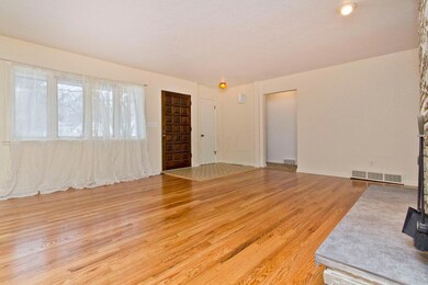 Great Room With Masonry Fireplace