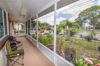 Screened in porch