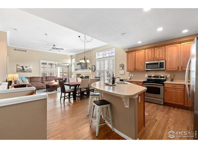 Open concept floorplan