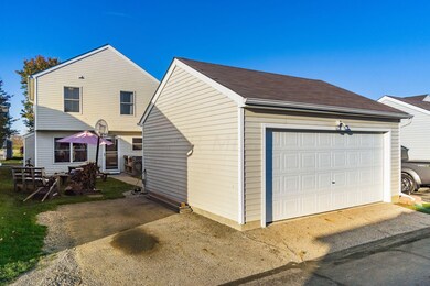 Detached 2 car garage!