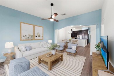 Great Room, Dining Room, Kitchen - virtually staged