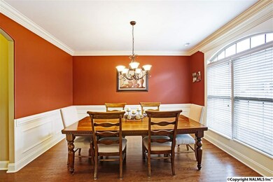 The large dining room will be great for hosting formal dinners or daily meals with the family. This dining room is large enough for complimentary furniture pieces as well as a full table.