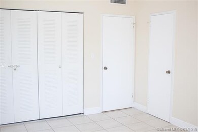 The Master Bedroom has a large closet on the left,