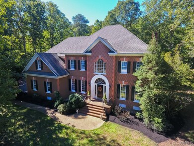 Front aerial view