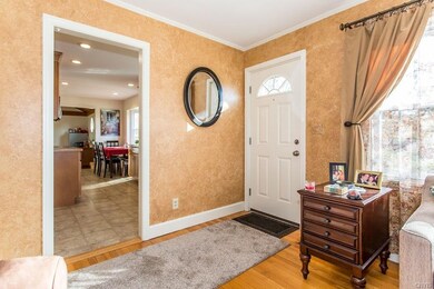 Front Entry and kitchen