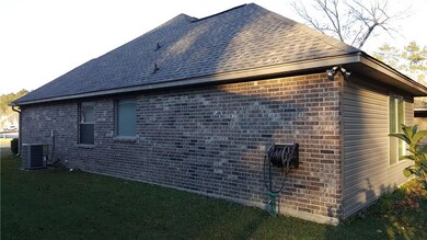 West side of home.