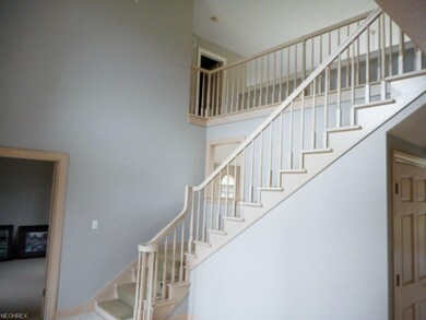 The 2 story foyer offers such elegance for this ho