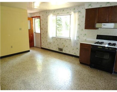 Kitchen. BACK DOOR TO SMALL STOOP.