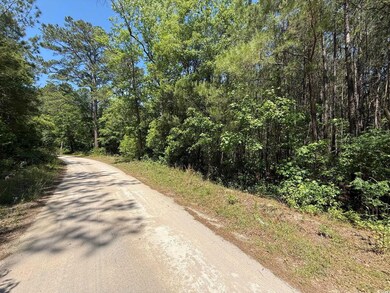 View of street with a wooded view