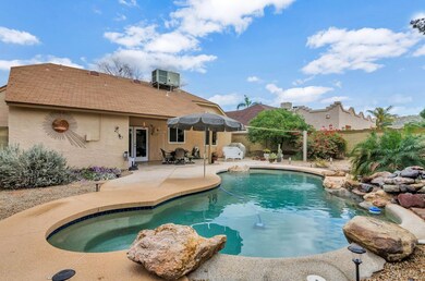 Backyard with Play Pool