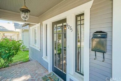 Sweet front porch.