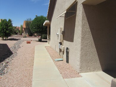 Sidewalk to rear yard