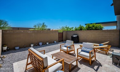 Private backyard
