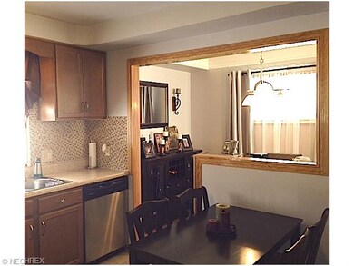 Totally renovated and eat in kitchen with 2 walls 