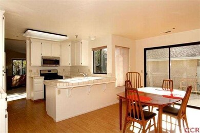 Dining area in Kitchen with back patio/deck access
