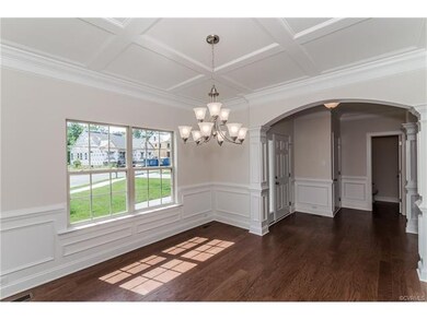 Photo of another Raleigh dining room. The home und