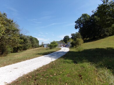 from road