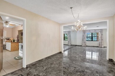 dining room   door on left into laundry room