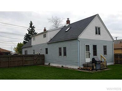 Exterior Back Well maintained lawn invites  outdoo